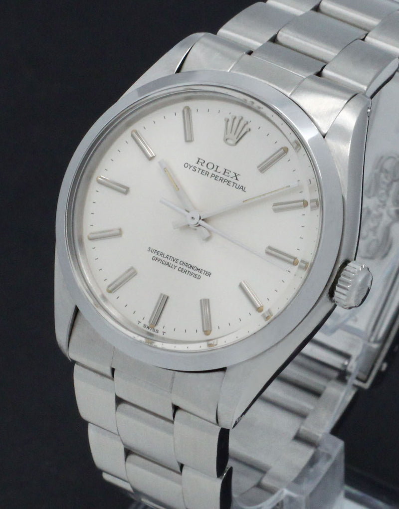 Rolex Oyster Perpetual 34 1002 - 1983 - Rolex horloge - Rolex kopen - Rolex heren horloge - Trophies Watches