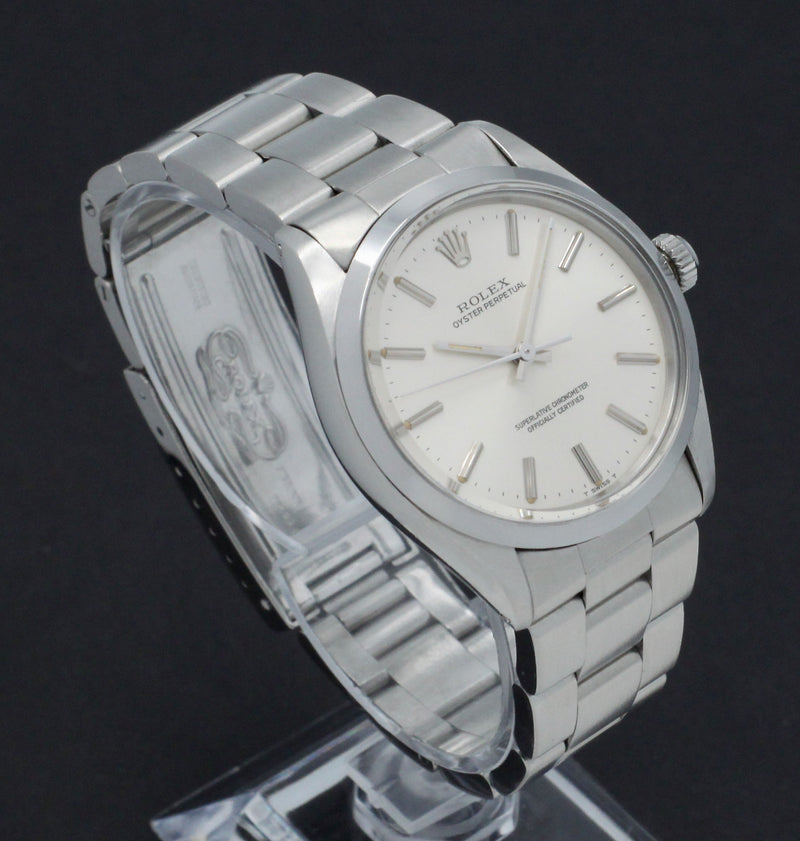 Rolex Oyster Perpetual 34 1002 - 1983 - Rolex horloge - Rolex kopen - Rolex heren horloge - Trophies Watches