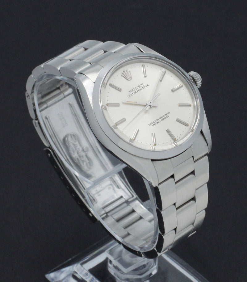 Rolex Oyster Perpetual 34 1002 - 1983 - Rolex horloge - Rolex kopen - Rolex heren horloge - Trophies Watches