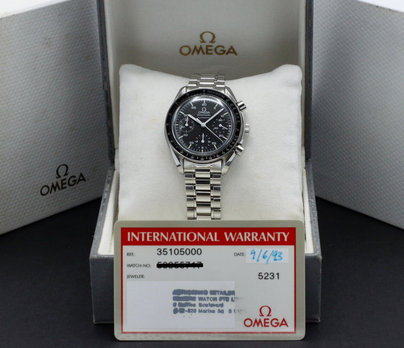 Omega Speedmaster Reduced 3510.50.00 - 1993 - Omega horloge - Omega kopen - Omega heren horloge - Trophies Watches