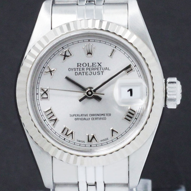 Rolex Oyster Perpetual Lady Datejust 69174 - 1998 - Rolex horloge - Rolex kopen - Rolex dames horloge - Trophies Watches