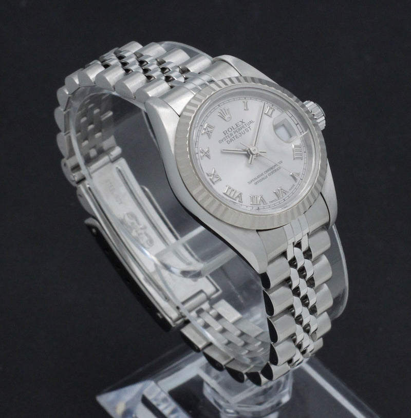 Rolex Oyster Perpetual Lady Datejust 69174 - 1998 - Rolex horloge - Rolex kopen - Rolex dames horloge - Trophies Watches