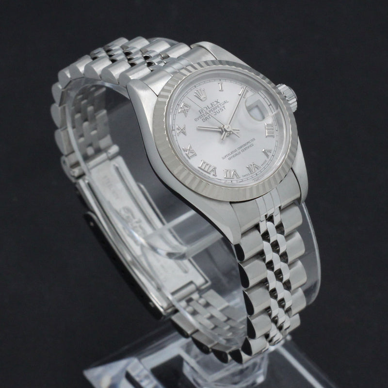 Rolex Oyster Perpetual Lady Datejust 69174 - 1998 - Rolex horloge - Rolex kopen - Rolex dames horloge - Trophies Watches