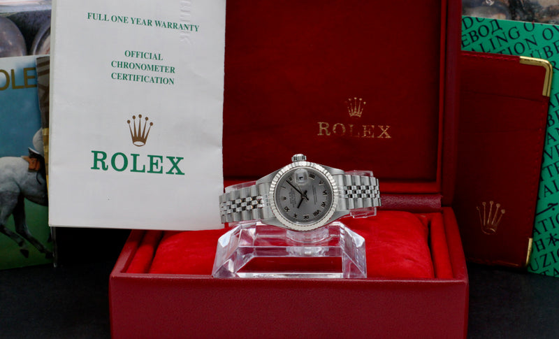 Rolex Oyster Perpetual Lady Datejust 69174 - 1998 - Rolex horloge - Rolex kopen - Rolex dames horloge - Trophies Watches