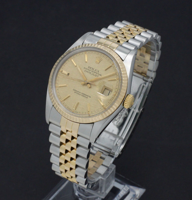 Rolex Datejust 16013 - 1985 - Rolex horloge - Rolex kopen - Rolex heren horloge - Trophies Watches