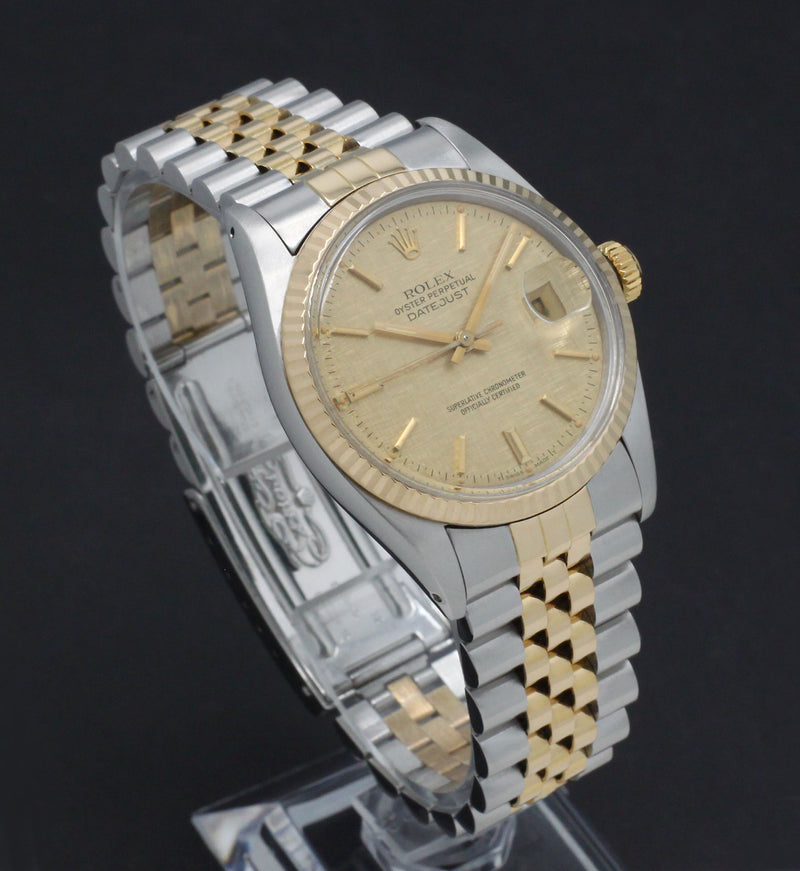 Rolex Datejust 16013 - 1985 - Rolex horloge - Rolex kopen - Rolex heren horloge - Trophies Watches