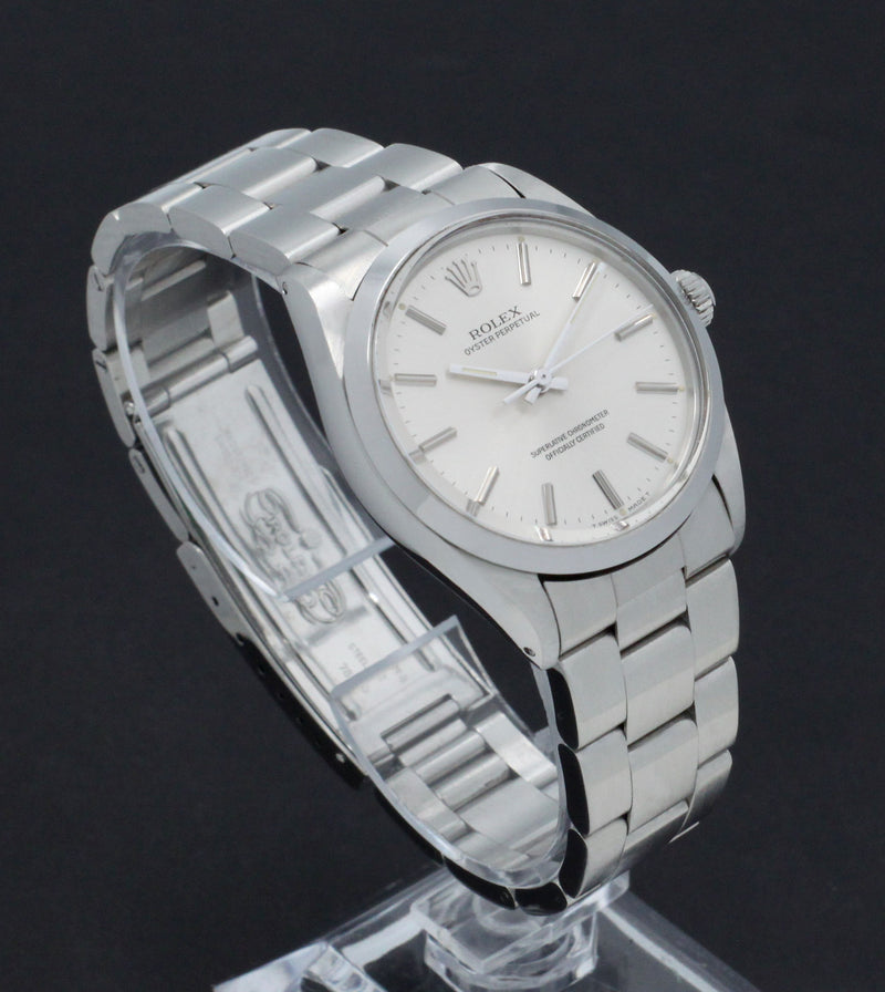 Rolex Oyster Perpetual 34 1002 - 1989 - Rolex horloge - Rolex kopen - Rolex heren horloge - Trophies Watches