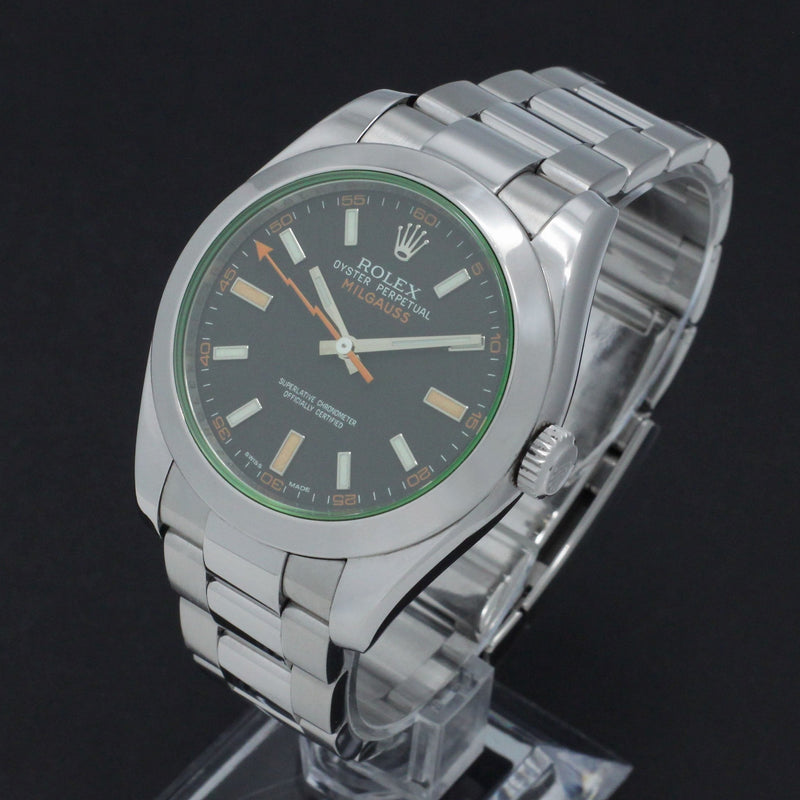 Rolex Milgauss 116400GV - 2012 - Rolex horloge - Rolex kopen - Rolex heren horloge - Trophies Watches