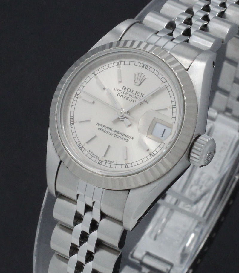 Rolex Oyster Perpetual Lady Datejust 69174 - 1991 - Rolex horloge - Rolex kopen - Rolex dames horloge - Trophies Watches