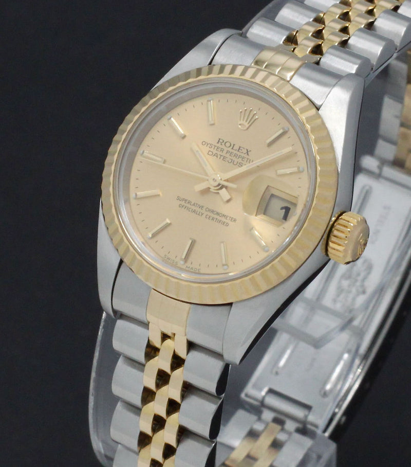 Rolex Lady-Datejust 79173 - 2000 - Rolex horloge - Rolex kopen - Rolex dames horloge - Trophies Watches