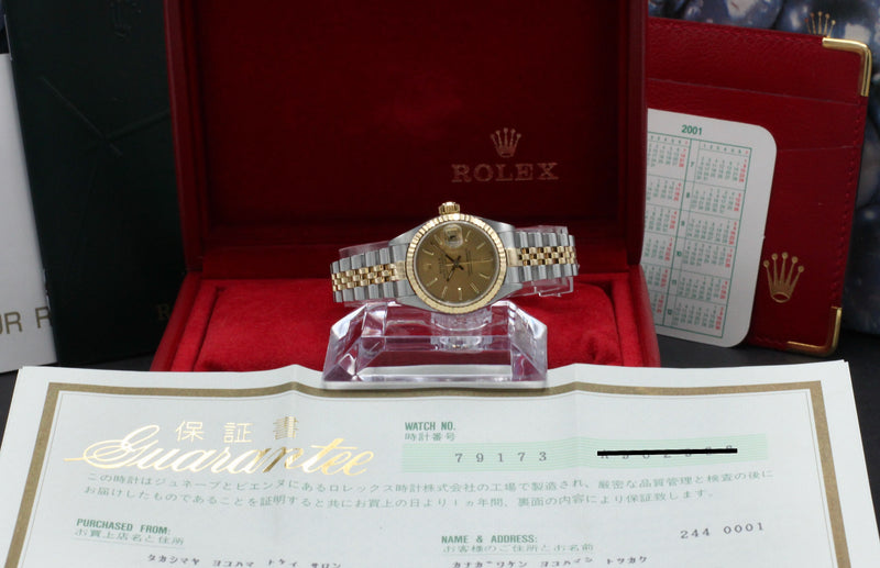 Rolex Lady-Datejust 79173 - 2000 - Rolex horloge - Rolex kopen - Rolex dames horloge - Trophies Watches