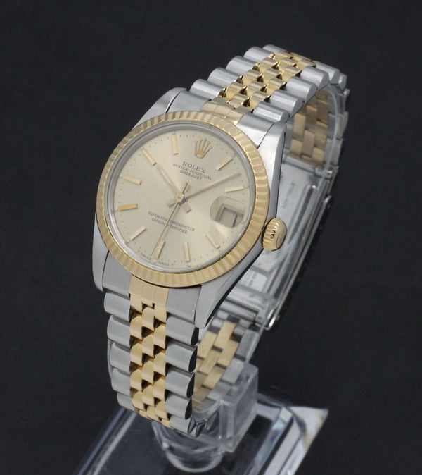 Rolex Lady-Datejust 68273 - 1986 - Rolex horloge - Rolex kopen - Rolex dames horloge - Trophies Watches