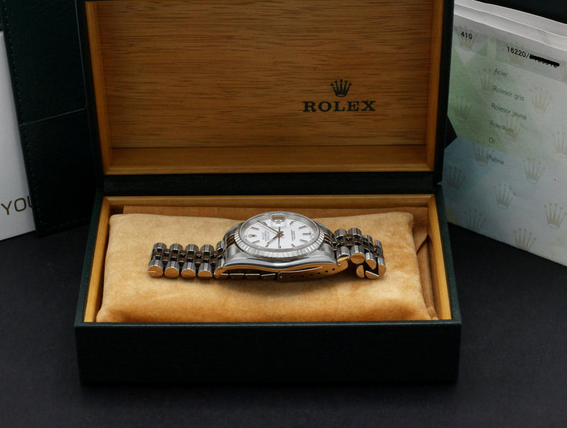 Rolex Datejust 16220 - 2005 - Rolex horloge - Rolex kopen - Rolex heren horloge - Trophies Watches