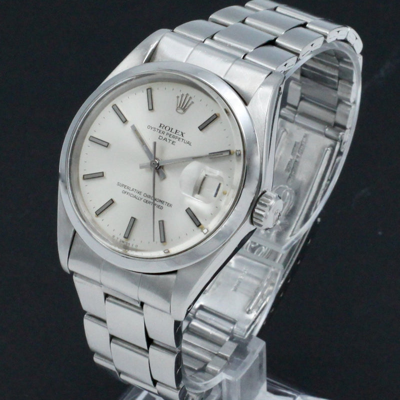 Rolex Oyster Perpetual Date 1500 - 1972 - Sigma Dial - Rolex horloge - Rolex kopen - Rolex heren horloge - Trophies Watches