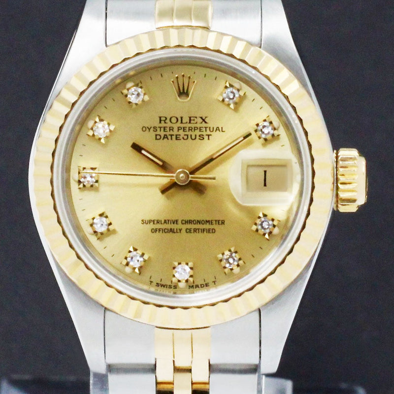 Rolex Lady-Datejust 69173G - 1989 - Rolex horloge - Rolex kopen - Rolex dames horloge - Trophies Watches