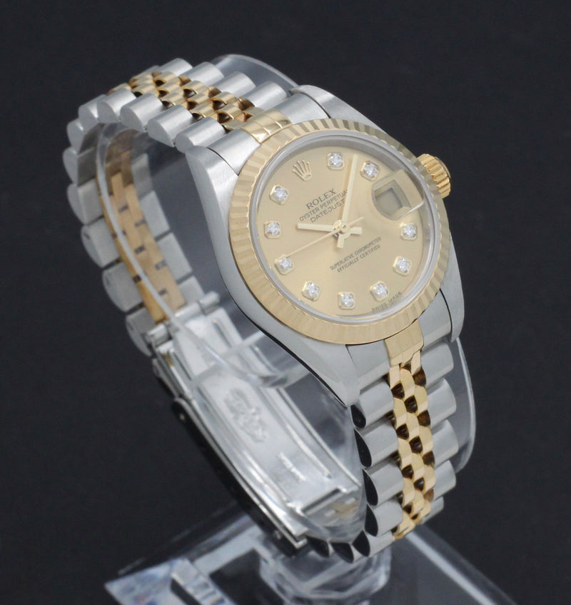 Rolex Lady-Datejust 79173G - 2002 - Rolex horloge - Rolex kopen - Rolex dames horloge - Trophies Watches