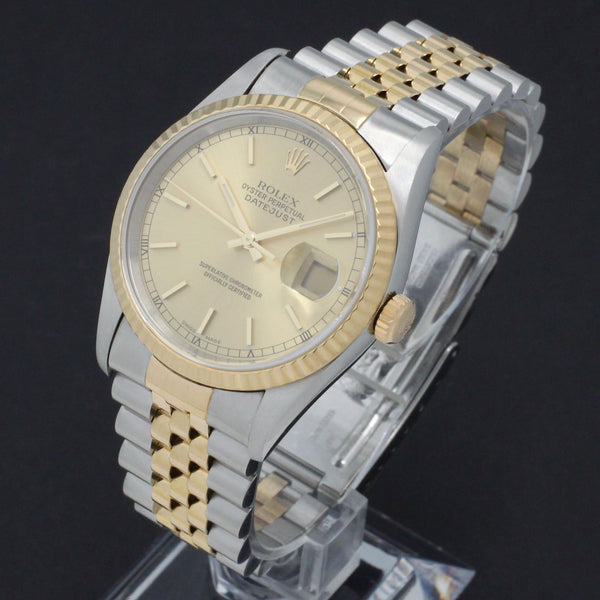 Rolex Datejust 16233 - 1997 - Rolex horloge - Rolex kopen - Rolex heren horloge - Trophies Watches