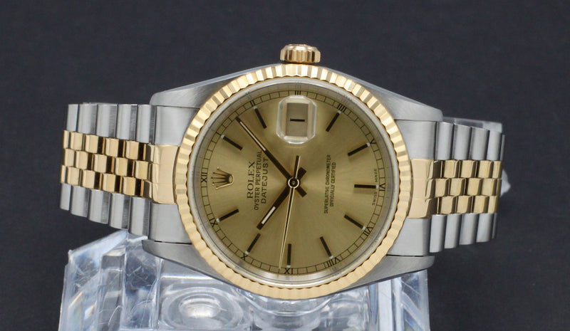 Rolex Datejust 16233 - 1997 - Rolex horloge - Rolex kopen - Rolex heren horloge - Trophies Watches