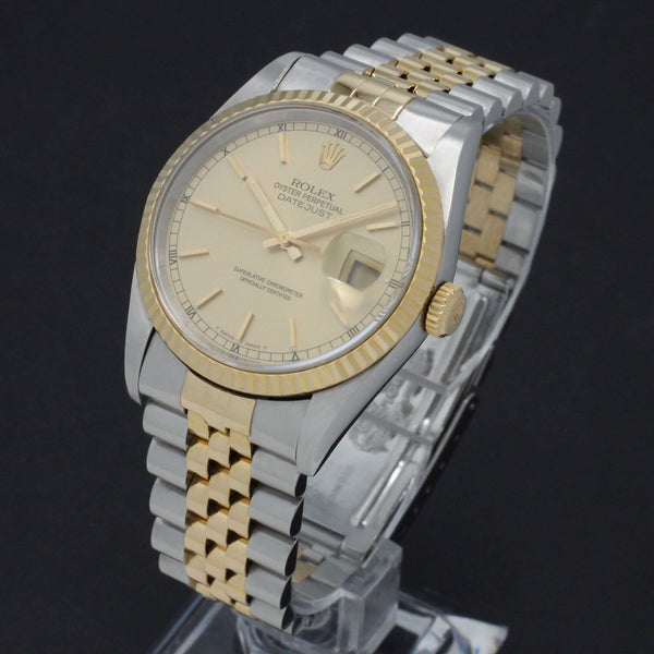 Rolex Datejust 16233 - 1996 - Rolex horloge - Rolex kopen - Rolex heren horloge - Trophies Watches