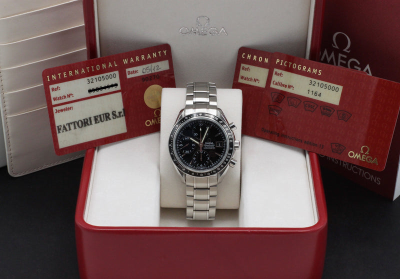 Omega Speedmaster 3210.50 - 2012 - Omega horloge - Omega kopen - Omega heren horloges - Trophies Watches