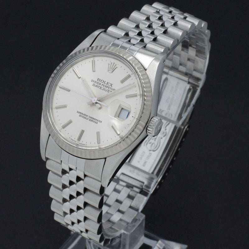 Rolex Datejust 16014 - 1988 - Rolex horloge - Rolex kopen - Rolex heren horloge - Trophies Watches