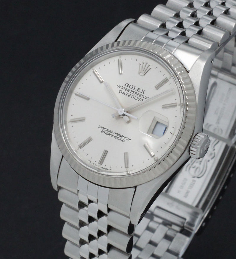 Rolex Datejust 16014 - 1988 - Rolex horloge - Rolex kopen - Rolex heren horloge - Trophies Watches