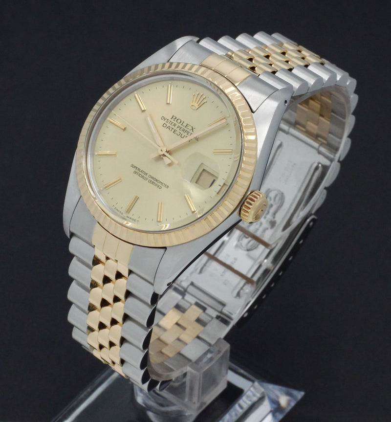 Rolex Datejust 16013 - 1988 - Rolex horloge - Rolex kopen - Rolex heren horloge - Trophies Watches