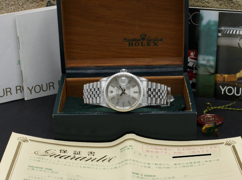 Rolex Datejust 16030 - 1986 - Rolex horloge - Rolex kopen - Rolex heren horloge - Trophies Watches