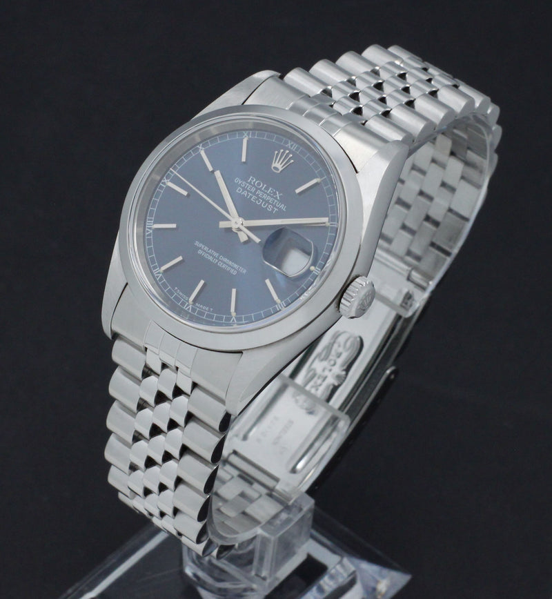 Rolex Datejust 16200 - 1999 - Rolex horloge - Rolex kopen - Rolex heren horloge - Trophies Watches