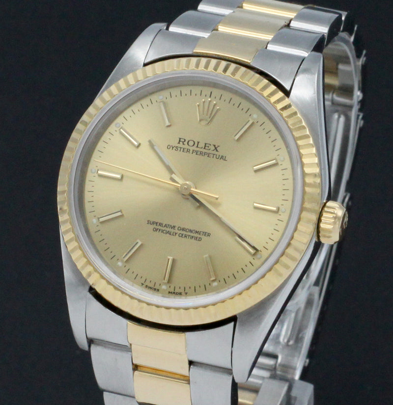 Rolex Oyster Perpetual 34 14233 - 1993 - Rolex horloge - Rolex kopen - Rolex heren horloge - Trophies Watches