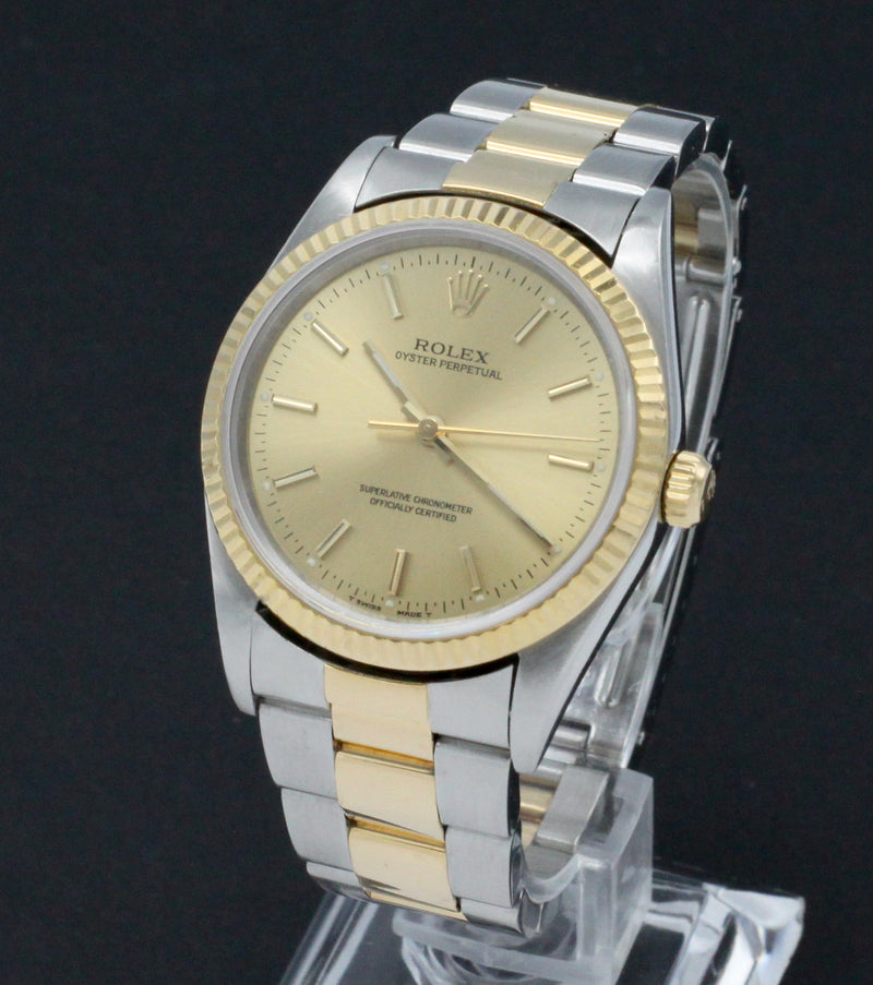 Rolex Oyster Perpetual 34 14233 - 1993 - Rolex horloge - Rolex kopen - Rolex heren horloge - Trophies Watches