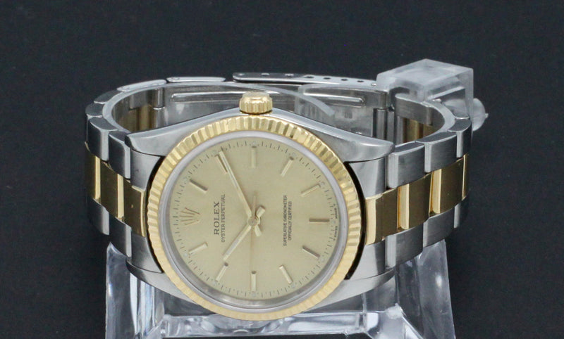 Rolex Oyster Perpetual 34 14233 - 1993 - Rolex horloge - Rolex kopen - Rolex heren horloge - Trophies Watches