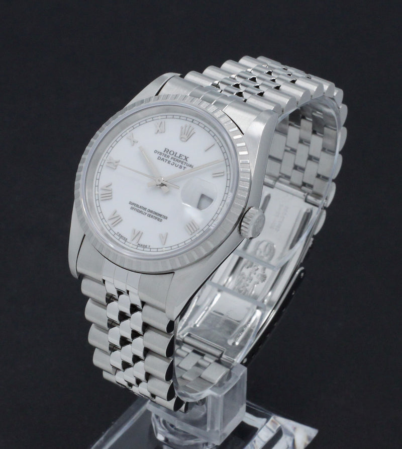 Rolex Datejust 16220 - 1996 - Rolex horloge - Rolex kopen - Rolex heren horloge - Trophies Watches