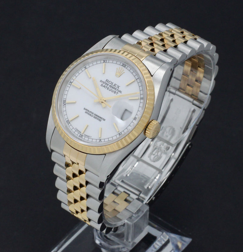 Rolex Datejust 16233 - 1993 - Rolex horloge - Rolex kopen - Rolex heren horloge - Trophies Watches