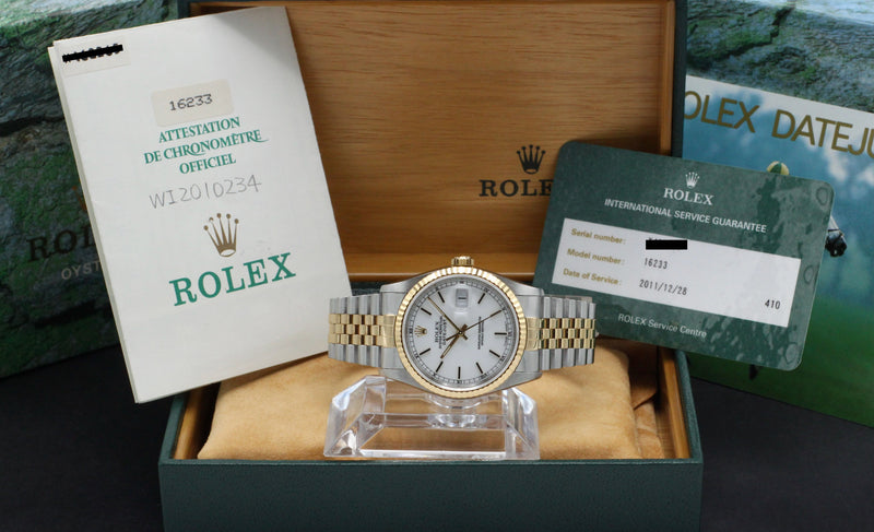 Rolex Datejust 16233 - 1993 - Rolex horloge - Rolex kopen - Rolex heren horloge - Trophies Watches