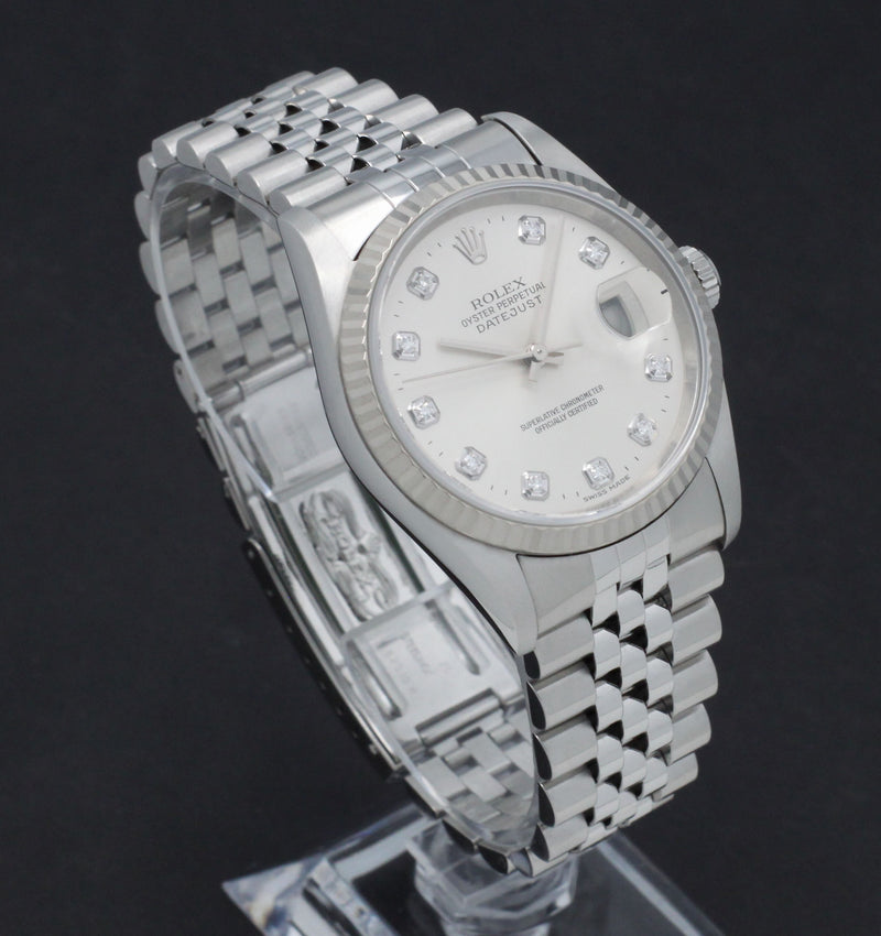 Rolex Datejust 16234G - 1997 - Rolex horloge - Rolex kopen - Rolex heren horloge - Trophies Watches