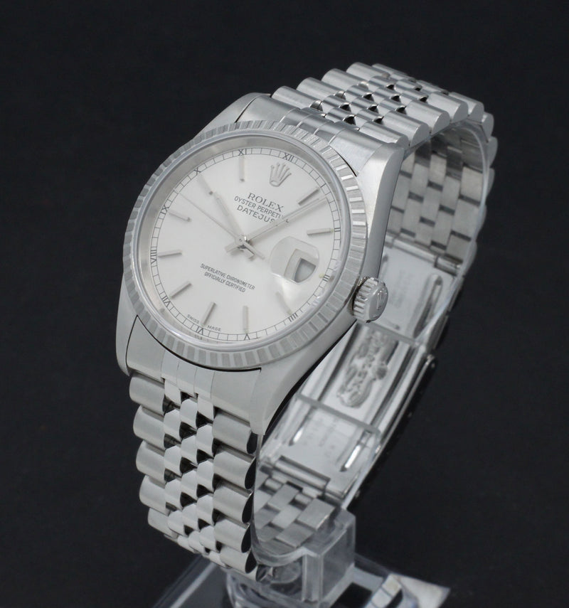 Rolex Datejust 16220 - 1996 - Rolex horloge - Rolex kopen - Rolex heren horloge - Trophies Watches