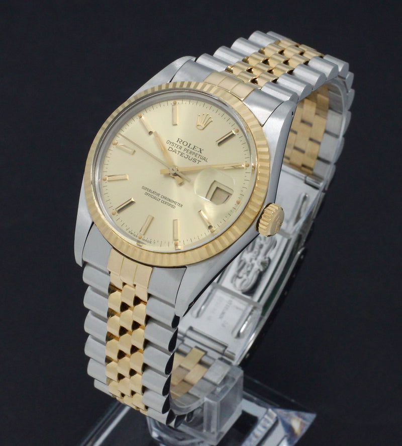 Rolex Datejust 16013 - 1986 - Rolex horloge - Rolex kopen - Rolex heren horloge - Trophies Watches