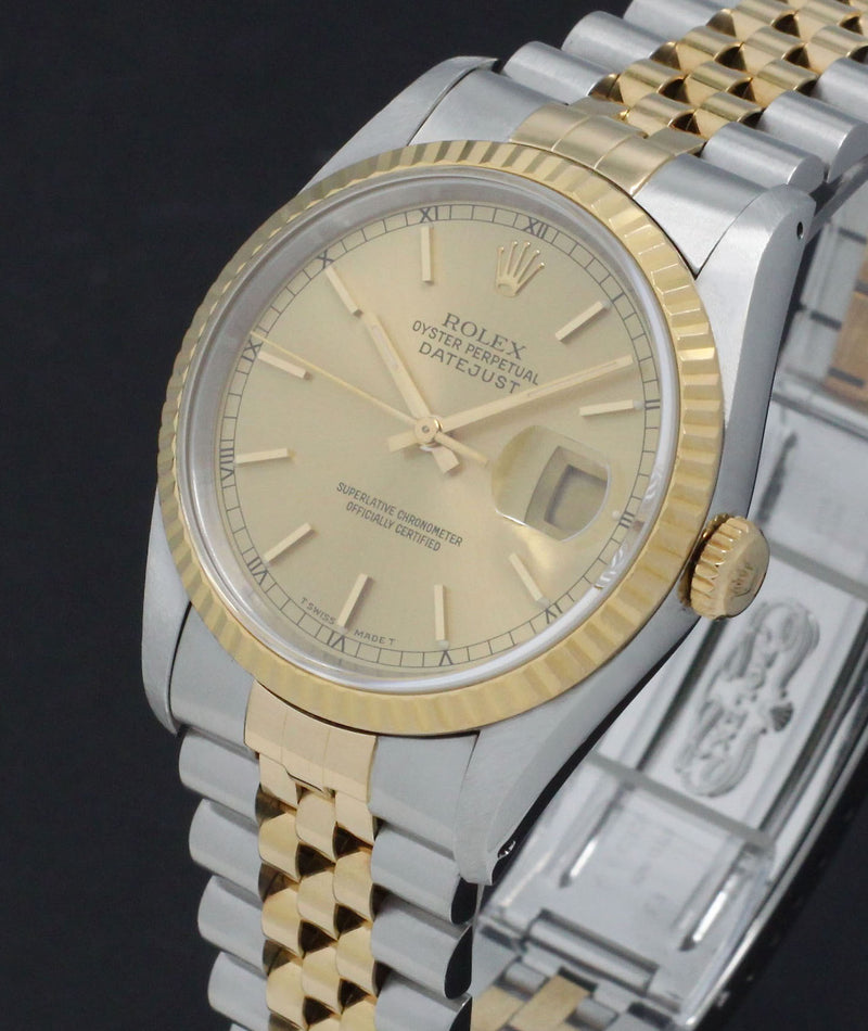 Rolex Datejust 16233 - 1992 - Rolex horloge - Rolex kopen - Rolex heren horloge - Trophies Watches