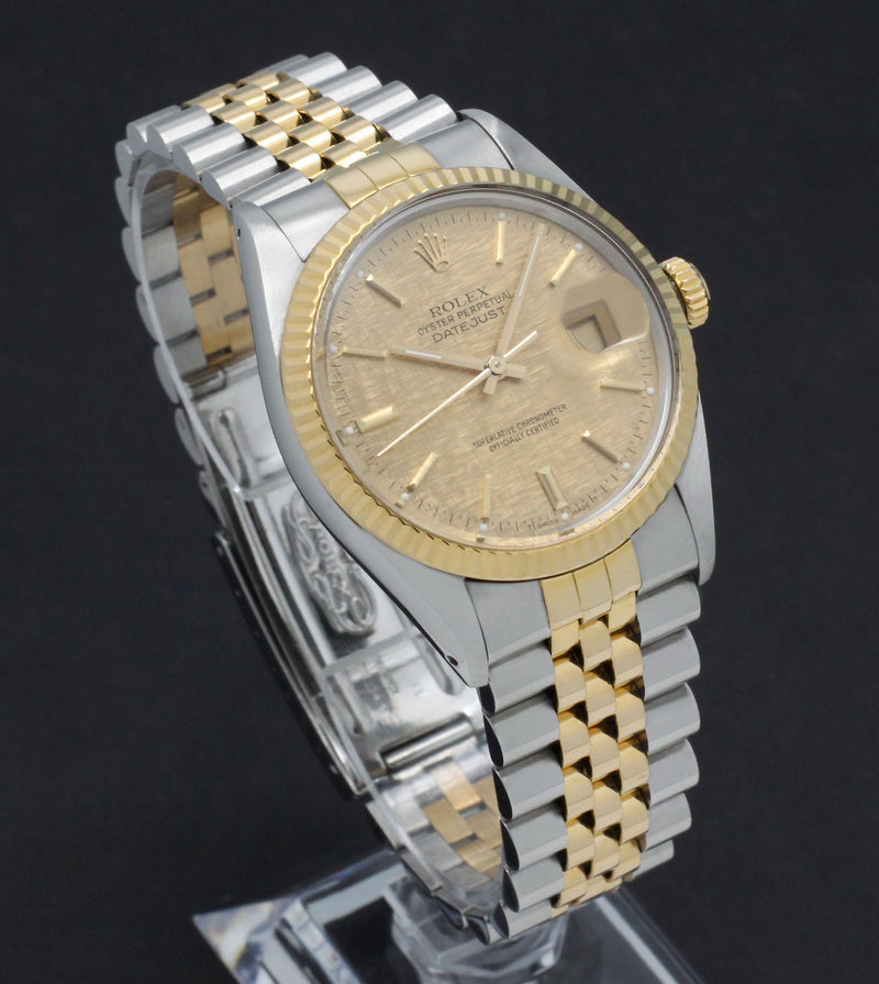 Rolex Datejust 16013 - 1987 - Rolex horloge - Rolex kopen - Rolex heren horloge - Trophies Watches