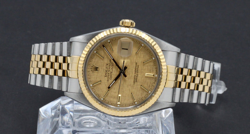 Rolex Datejust 16013 - 1987 - Rolex horloge - Rolex kopen - Rolex heren horloge - Trophies Watches