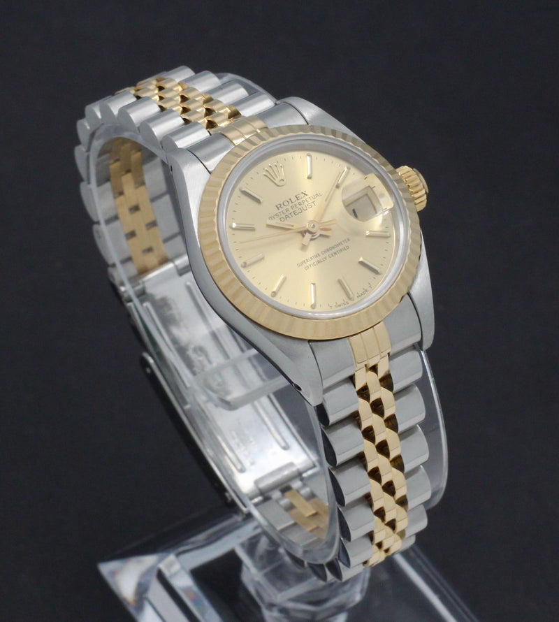 Rolex Lady-Datejust 69173 - 1993 - Rolex horloge - Rolex kopen - Rolex dames horloge - Trophies Watches