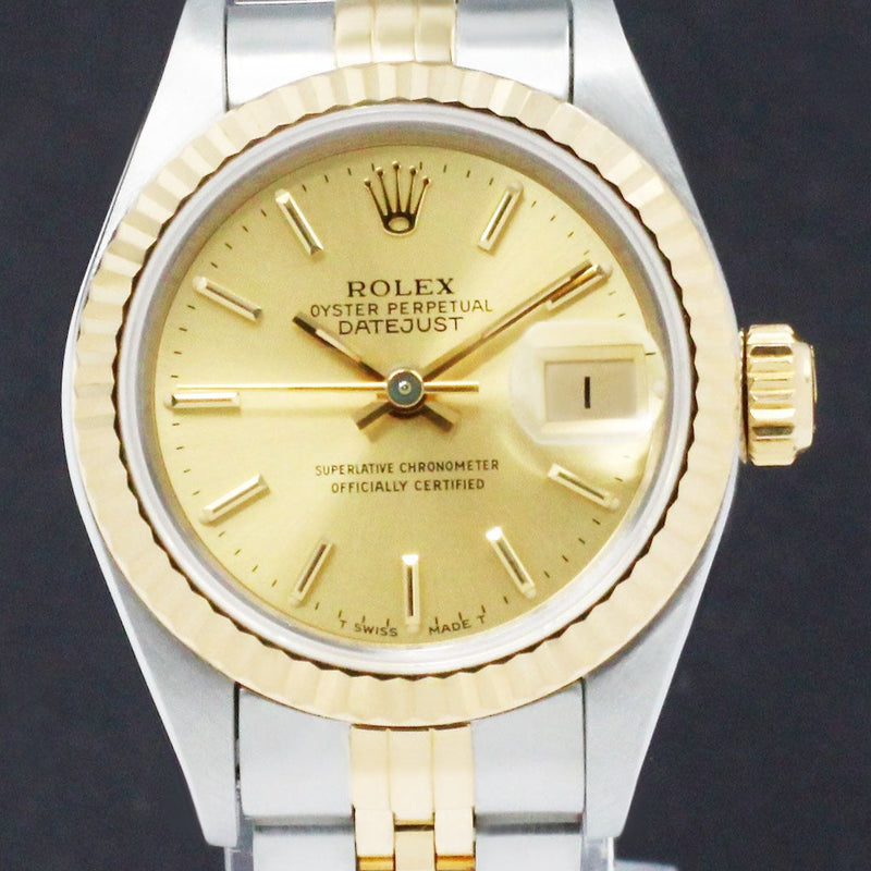 Rolex Lady-Datejust 69173 - 1993 - Rolex horloge - Rolex kopen - Rolex dames horloge - Trophies Watches