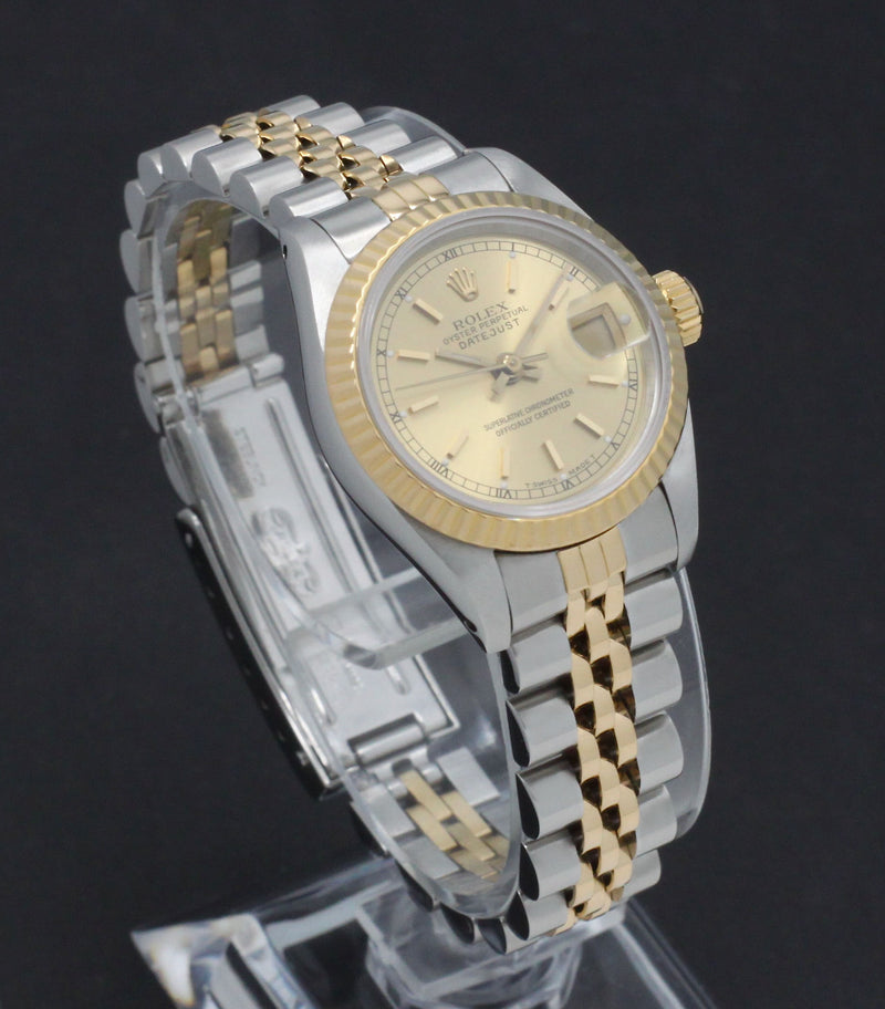 Rolex Lady-Datejust 69173 - 1989 - Rolex horloge - Rolex kopen - Rolex dames horloge - Trophies Watches