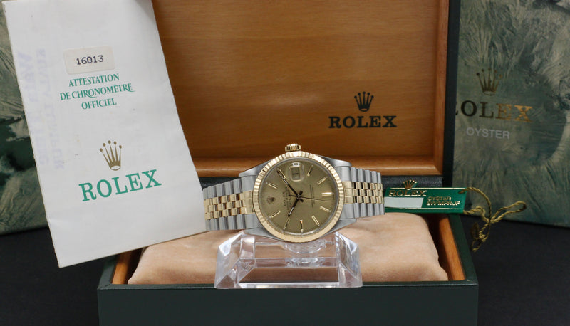 Rolex Datejust 16013 - 1987 - Rolex horloge - Rolex kopen - Rolex heren horloge - Trophies Watches