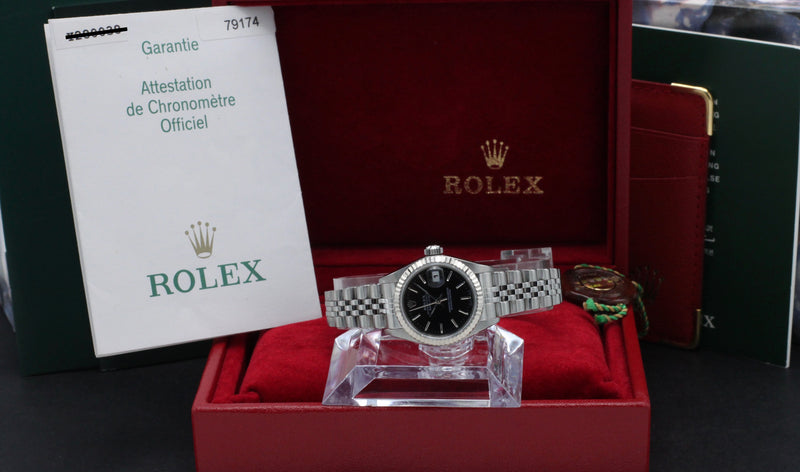 Rolex Oyster Perpetual Lady Datejust 79174 - 2002 - Rolex horloge - Rolex kopen - Rolex dames horloge - Trophies Watches