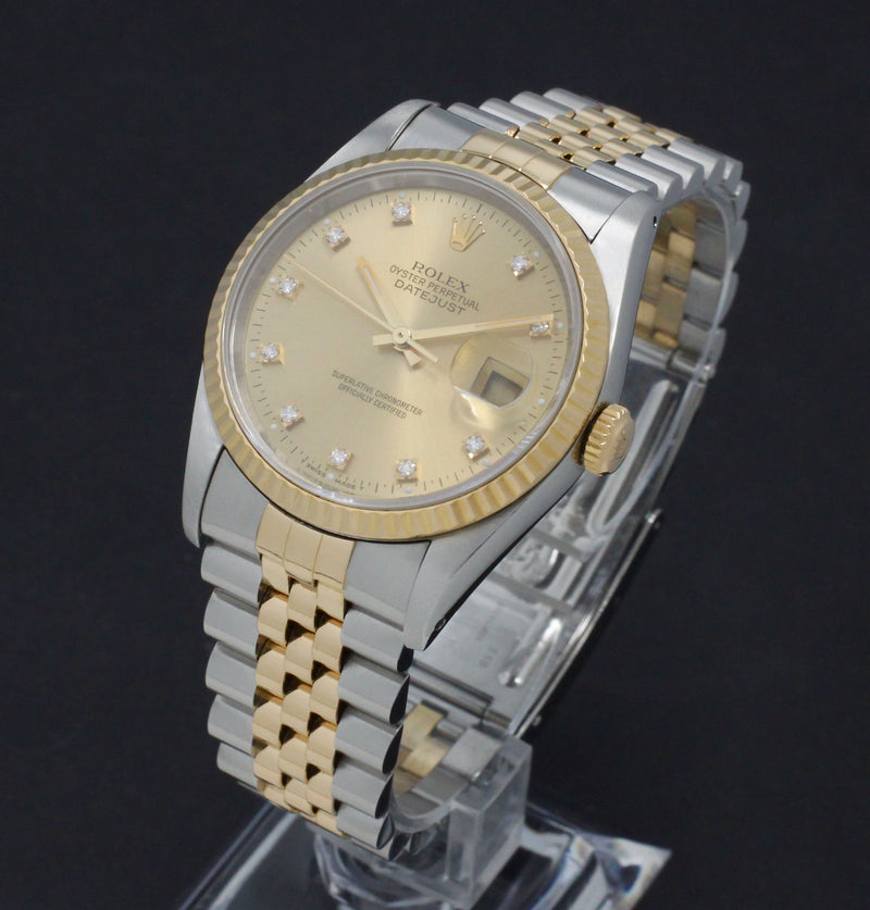 Rolex Datejust 16233G - 1994 - Rolex horloge - Rolex kopen - Rolex heren horloge - Trophies Watches