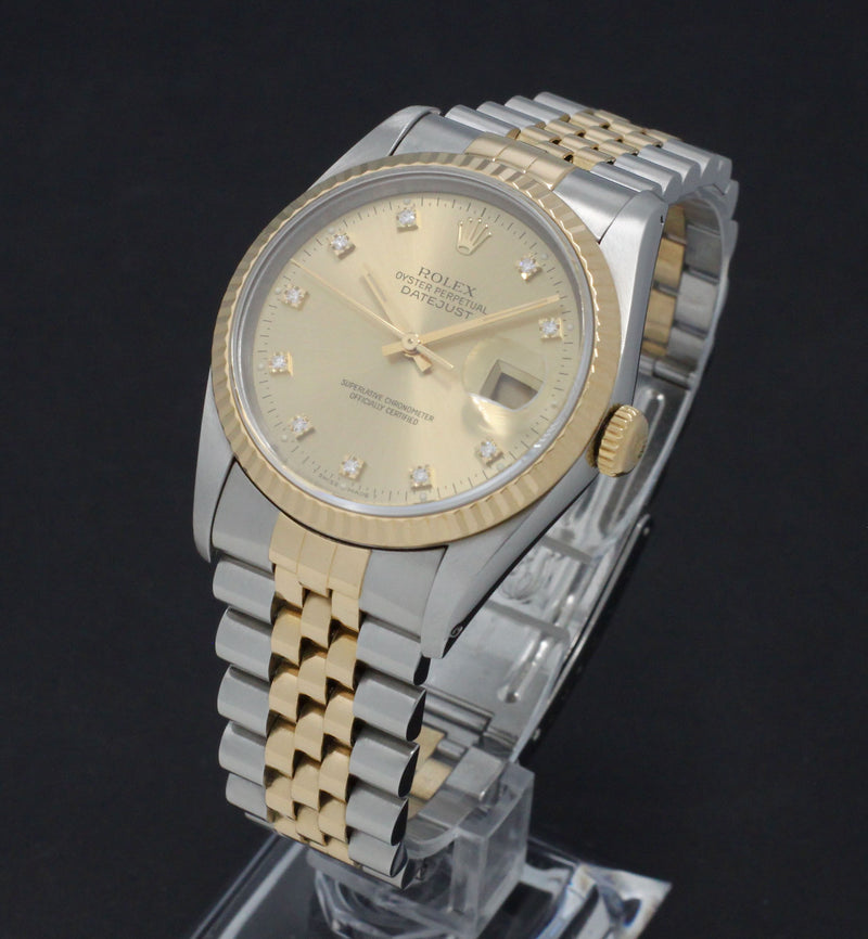 Rolex Datejust 16233G - 1993 - Rolex horloge - Rolex kopen - Rolex heren horloge - Trophies Watches