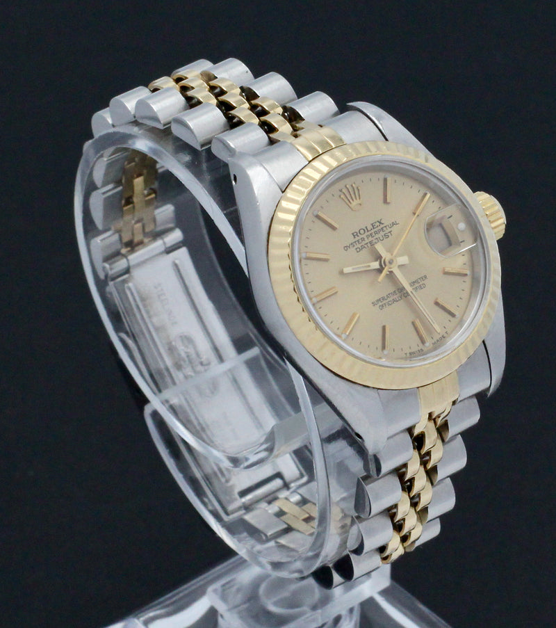 Rolex Lady-Datejust 69173 - 1991 - Rolex horloge - Rolex kopen - Rolex dames horloge - Trophies Watches