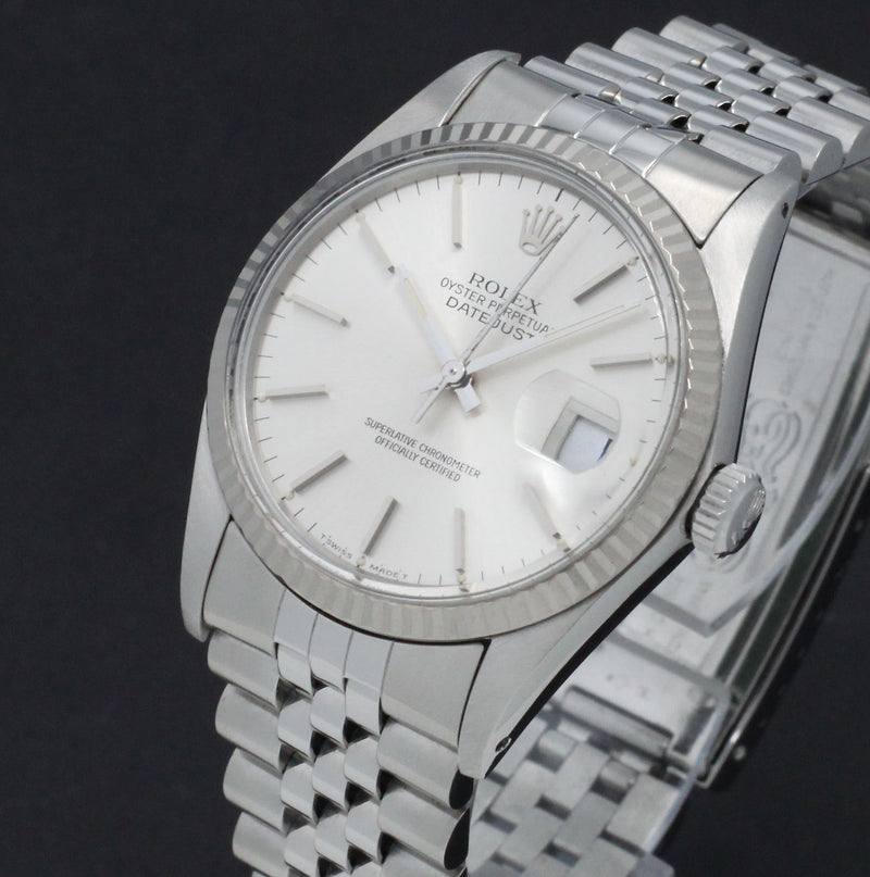 Rolex Datejust 16014 - 1987 - Rolex horloge - Rolex kopen - Rolex heren horloge - Trophies Watches